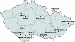 Místa působení Matky Vojtěchy