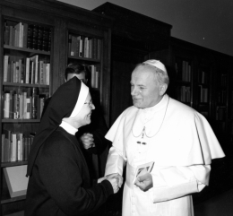 Audiencia privada con el Papa Juan Pablo II