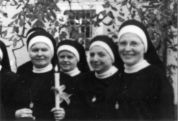 Matka Vojtěcha se sestrami jubilantkami na Hradišti